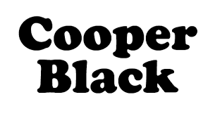 copper black fonts